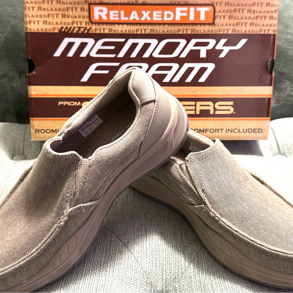 Skechers Men's  Relaxed Fit Slip-Ons